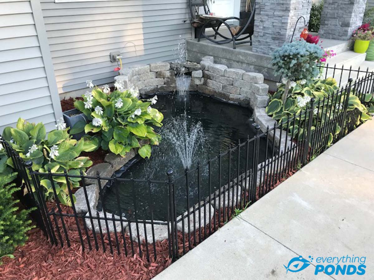 Custom Pond Liner for backyard water gardens