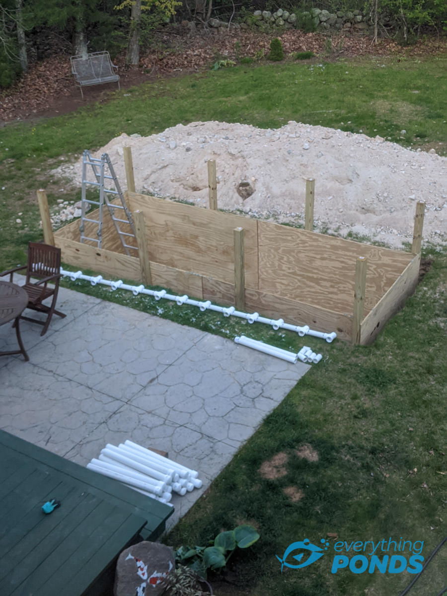 Rectangular Box Welded Pond Liner Insert (Flexible)