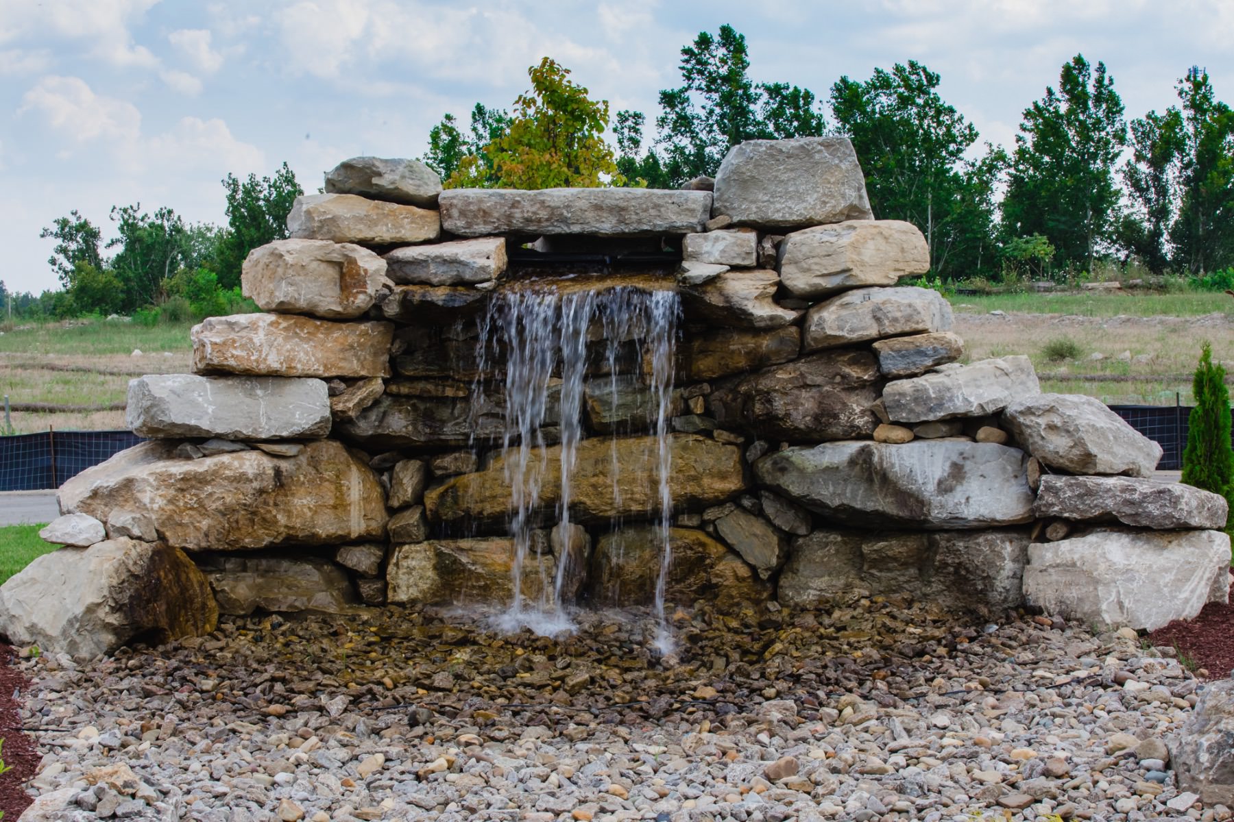 How to Build a Pondless Waterfall