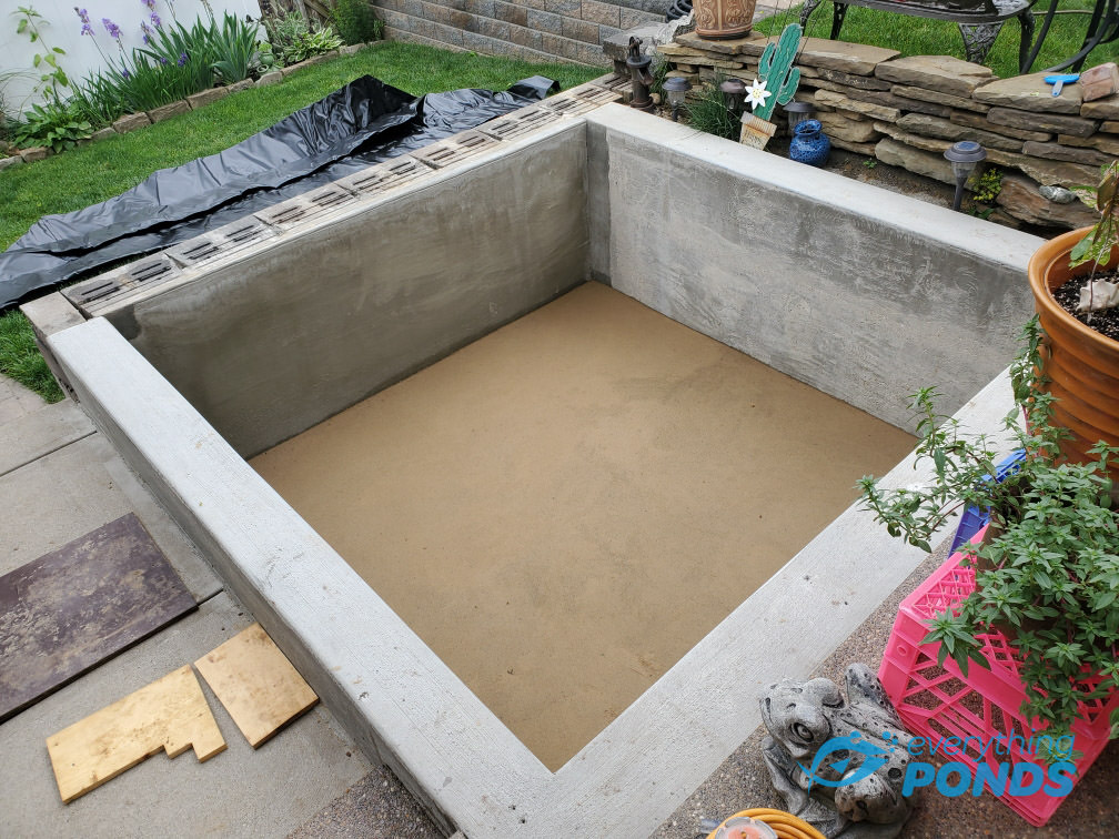 Rectangular Box Welded Pond Liner Insert (Flexible)