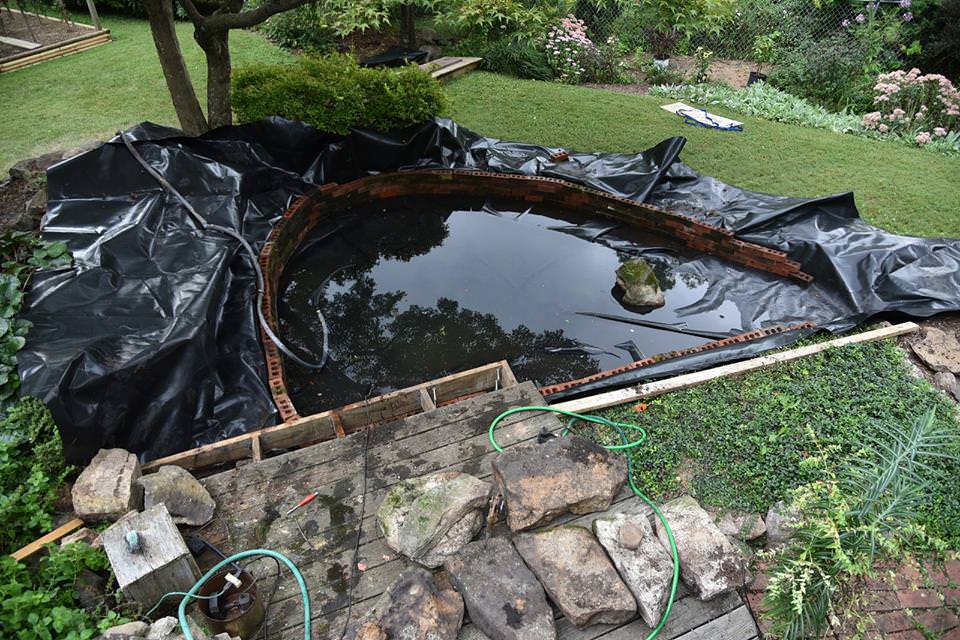 DIY Pond Liner Installation with RPE