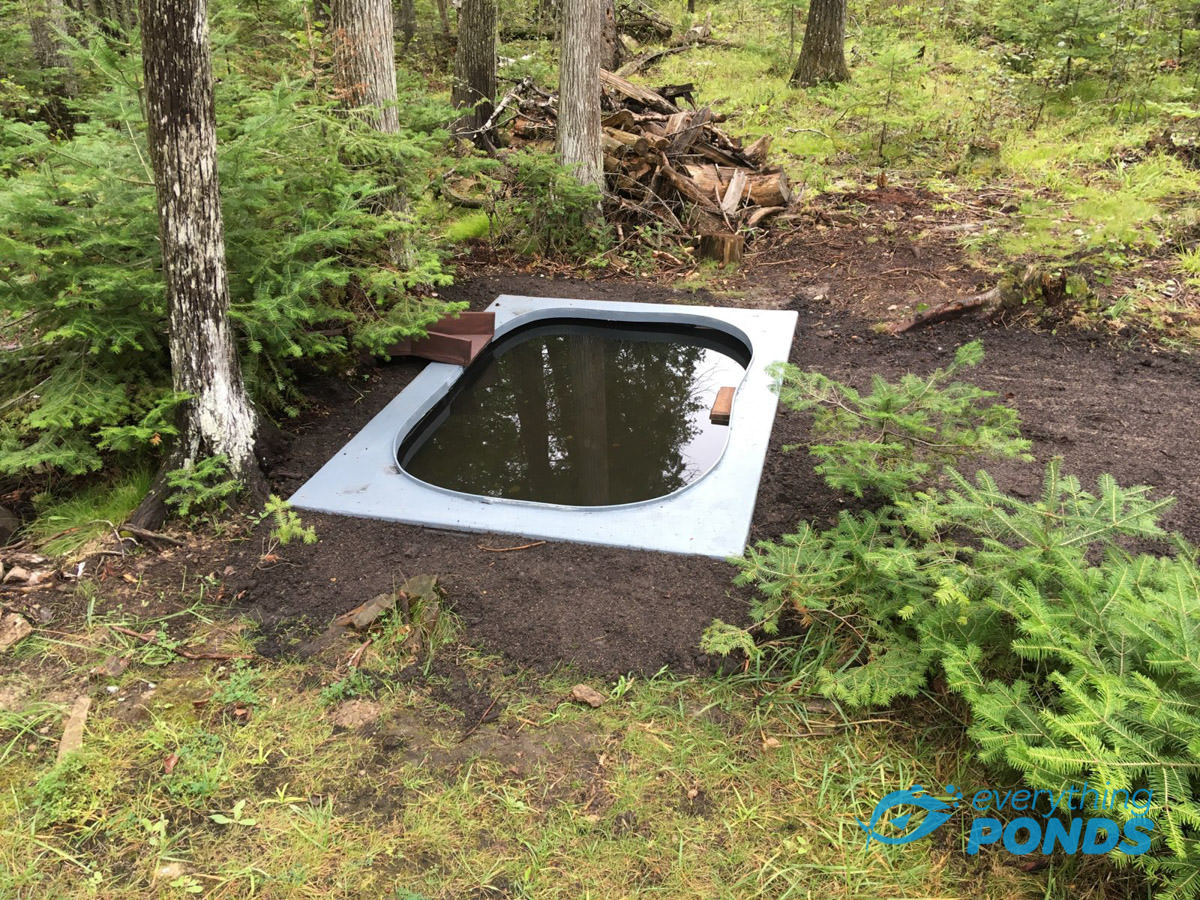 Rectangular Box Welded Pond Liner Insert (Flexible)