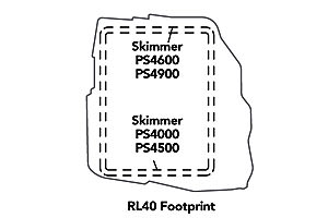 RL-40 Lid Footprint